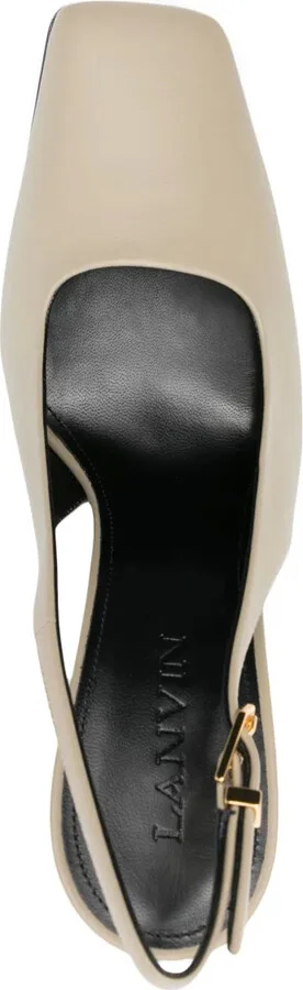 95mm Mesure slingback pumps - Image 4