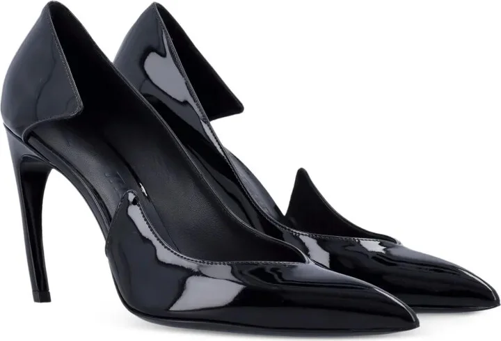 95mm Mia patent-leather pointed-toe pumps - Image 2