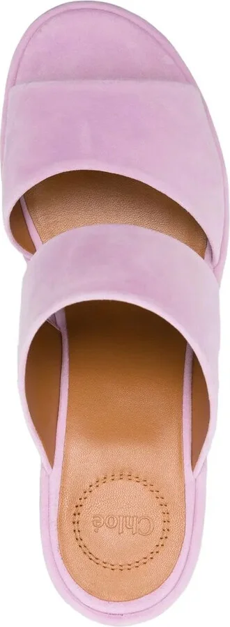 95mm Odina suede sandals - Image 4