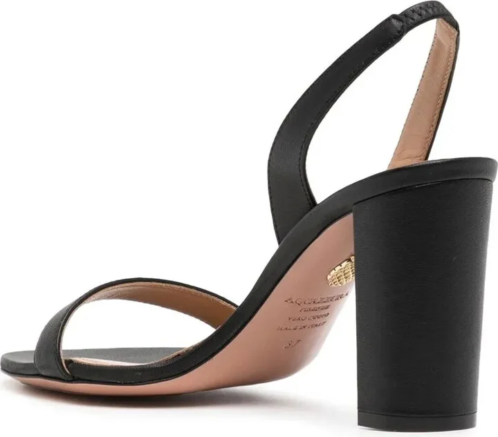 95mm Open-Toe Leather Sandals - Image 3