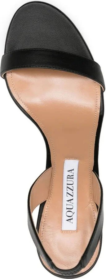95mm Open-Toe Leather Sandals - Image 4