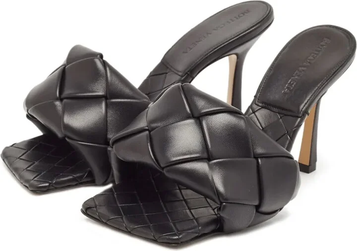 95mm padded Intrecciato sandals - Image 2