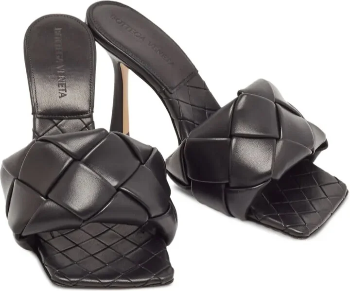 95mm padded Intrecciato sandals - Image 3