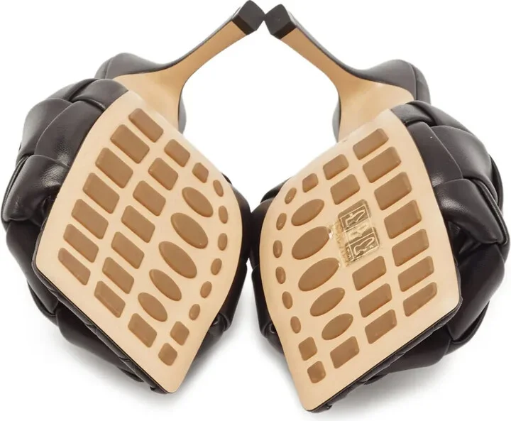 95mm padded Intrecciato sandals - Image 5