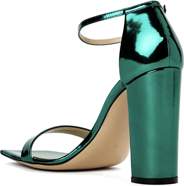 95mm Patent Leather Sandals - Image 3