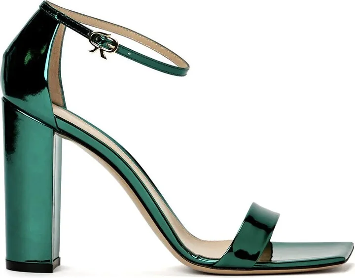 95mm Patent Leather Sandals