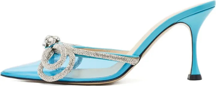 95mm Rhinestone-Embellished Pumps