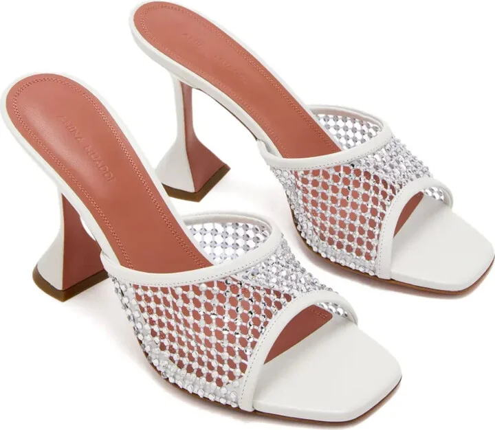 95mm Rhinestone-Embellished Sandals - Image 2