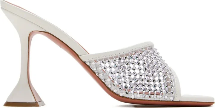 95mm Rhinestone-Embellished Sandals