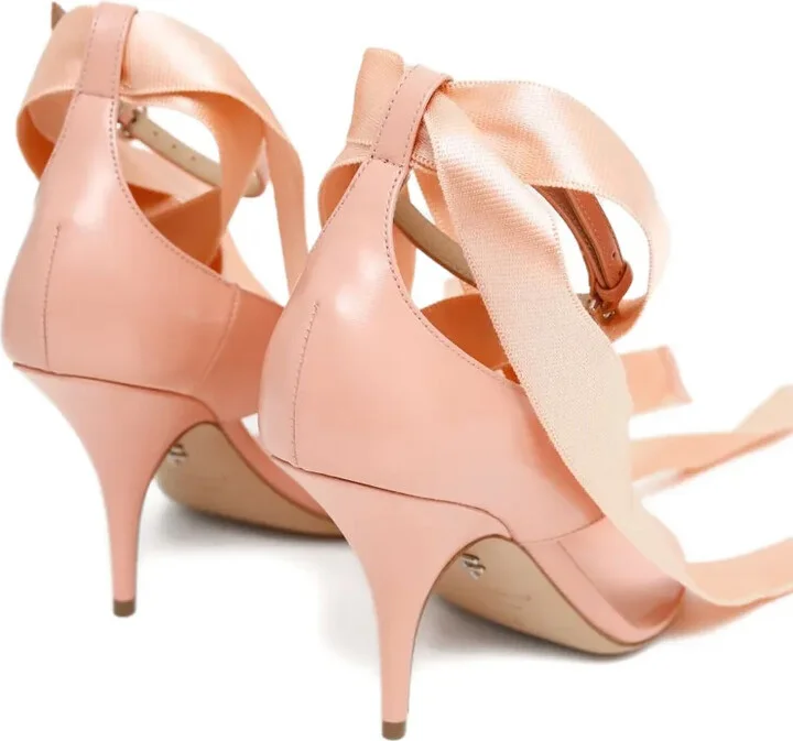 95mm Ribbon-Detail Sandals - Image 3