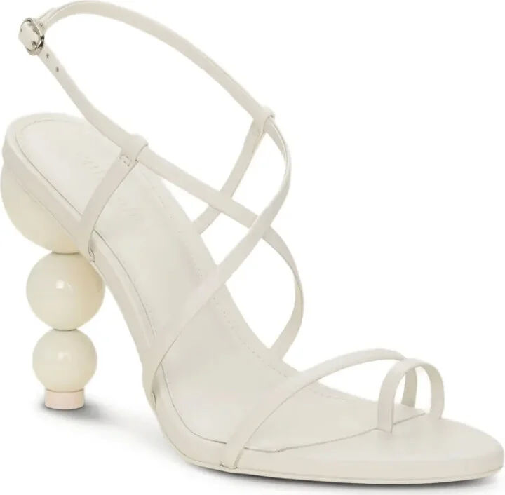 95mm Robyn sphere-heel crisscross heeled sandals - Image 2