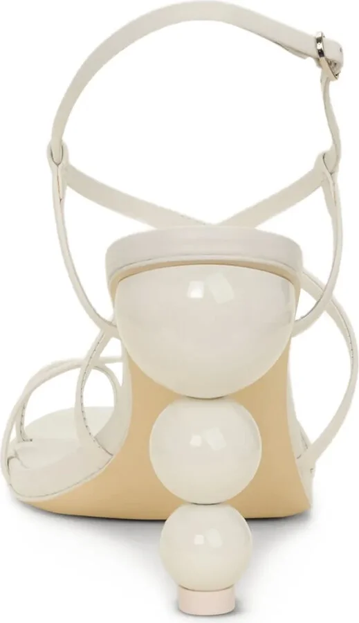 95mm Robyn sphere-heel crisscross heeled sandals - Image 3