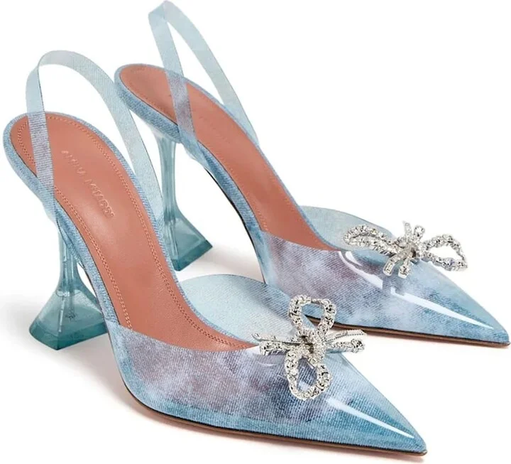 95mm Rosie Glass Pumps - Image 2