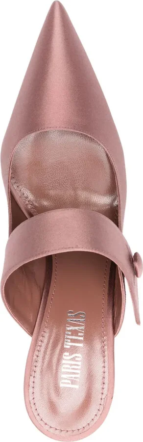 95mm Satin Mules - Image 4