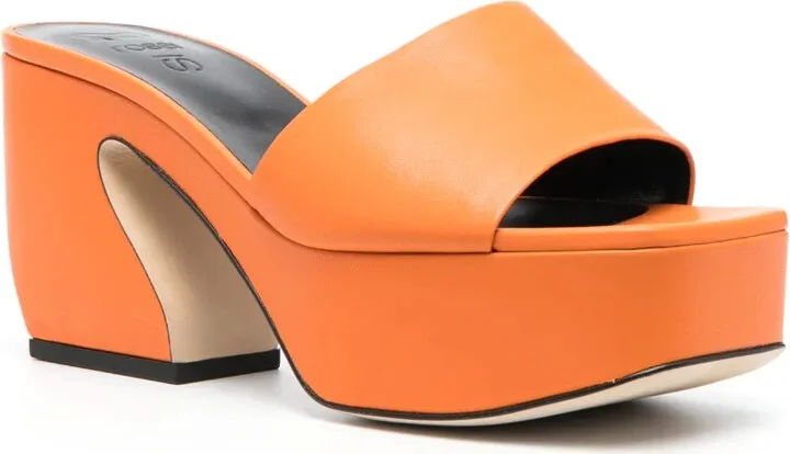 95mm Sculpted-Heel Sandals - Image 2