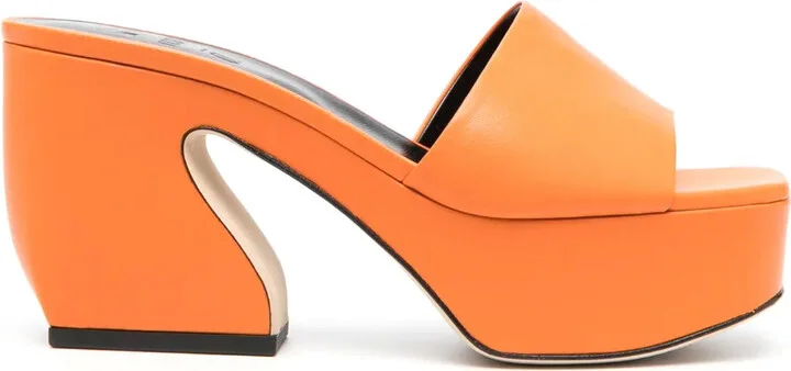 95mm Sculpted-Heel Sandals