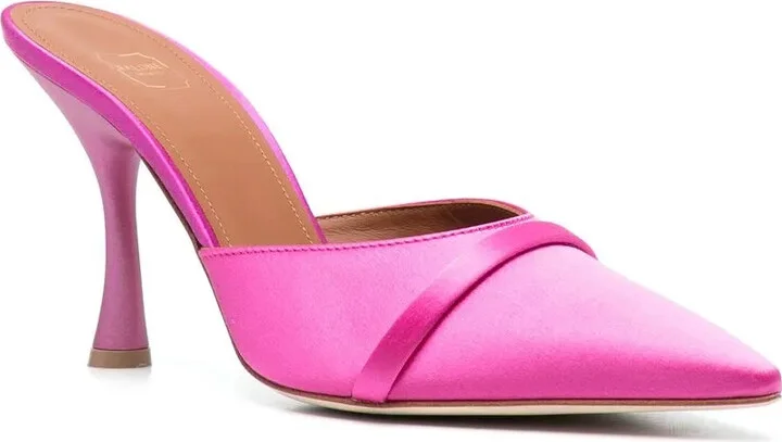 95mm Sculpted Heeled Mules - Image 2