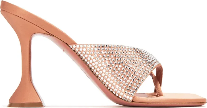 95mm Shiona crystal-embellished sandals