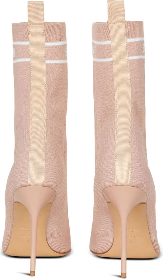 95mm Skye knitted ankle boots - Image 3