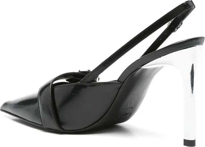 95mm Slingback Heeled Pumps - Image 3