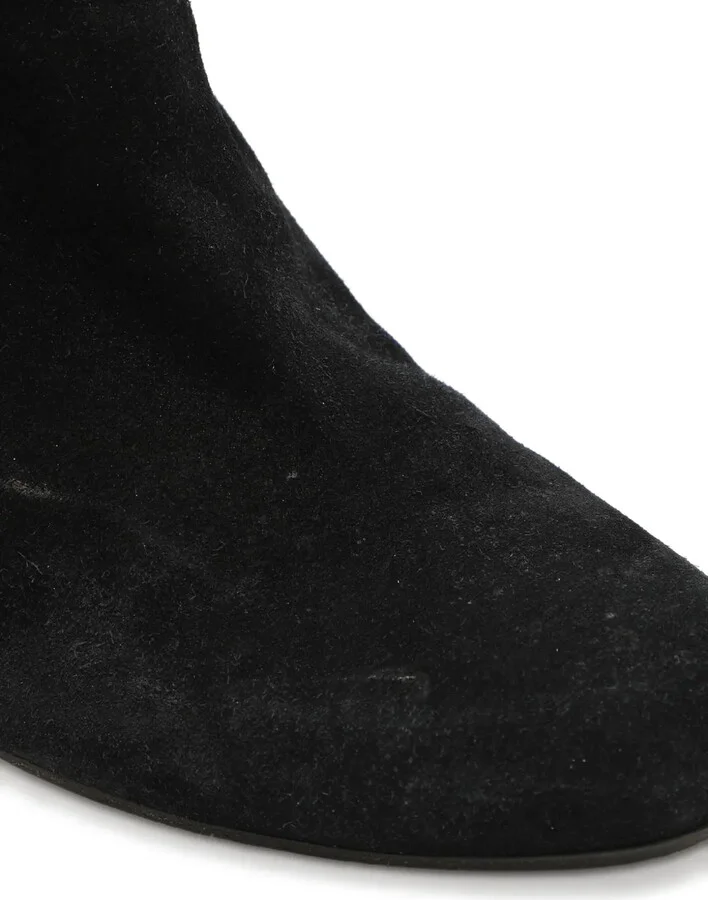 95mm Suede Knee-High Boots - Image 4