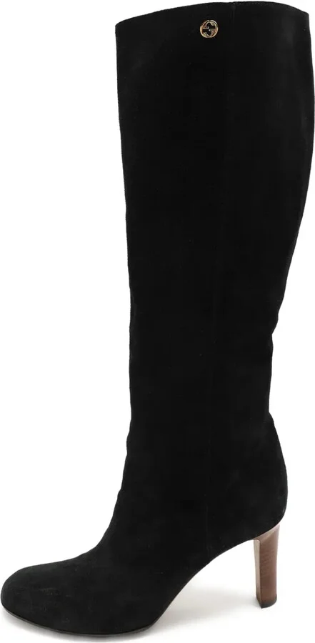 95mm Suede Knee-High Boots