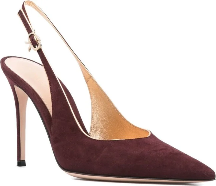 95mm Suede Pumps - Image 2