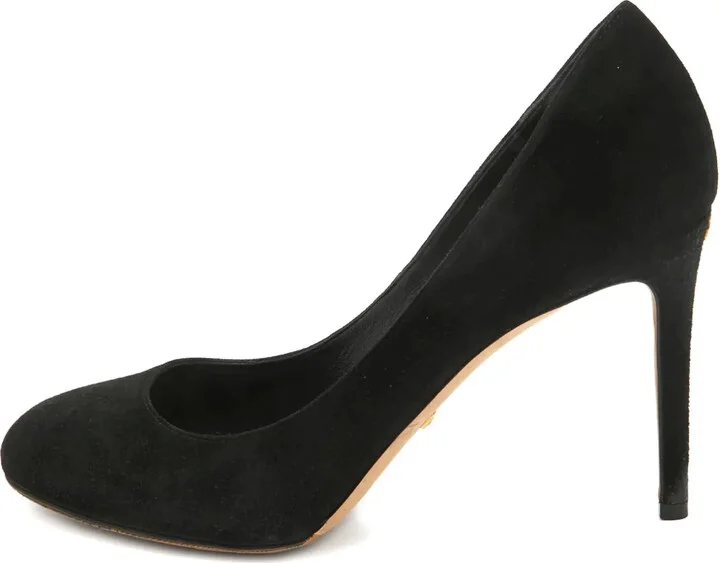 95mm Suede Pumps