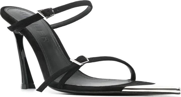 95mm Suede Sandals - Image 2
