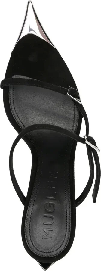 95mm Suede Sandals - Image 4