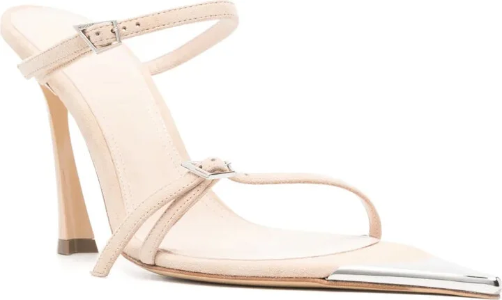 95mm Suede Sandals - Image 2
