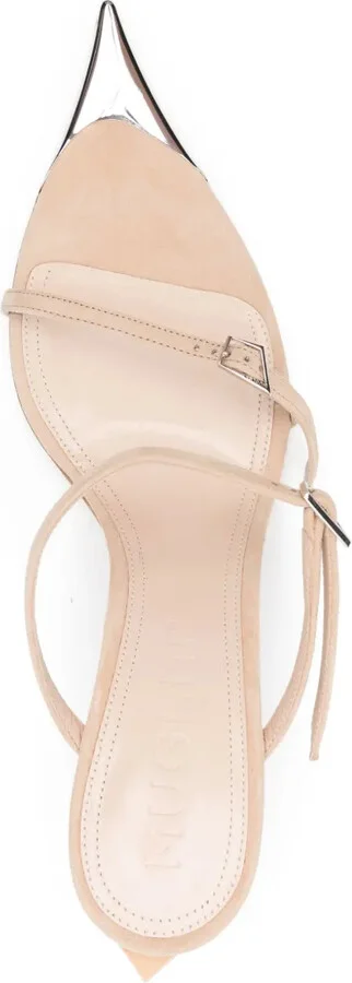 95mm Suede Sandals - Image 4