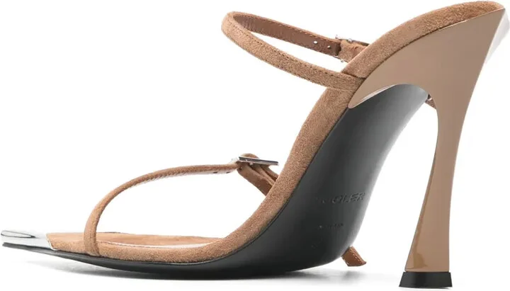 95mm Suede Sandals - Image 3