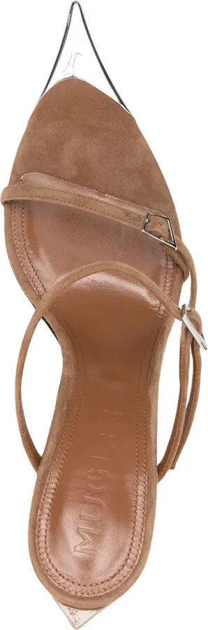 95mm Suede Sandals - Image 4