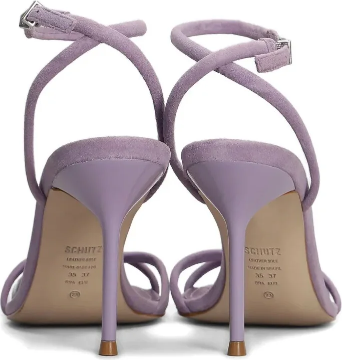 95mm Suede Sandals - Image 4
