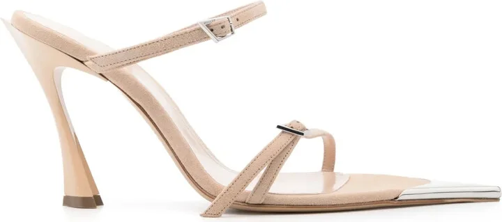 95mm Suede Sandals