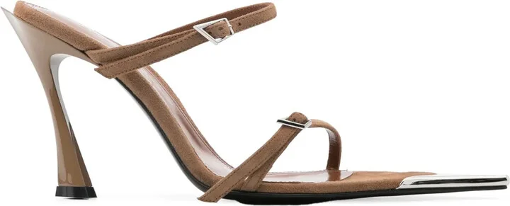 95mm Suede Sandals