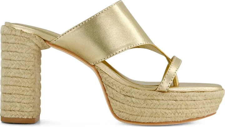 95mm Tera espadrille platform sandals