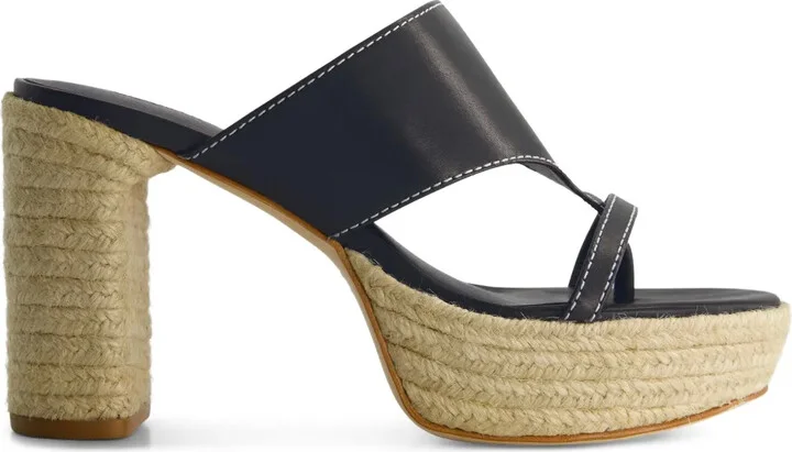 95mm Tera platform espadrilles