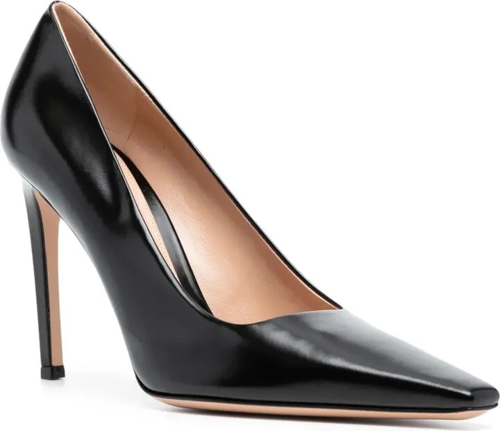 95mm Tokio leather pumps - Image 2