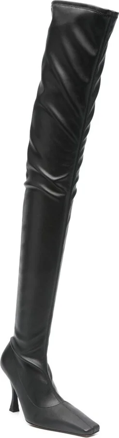 95mm Trap Knee-High Boots - Image 2
