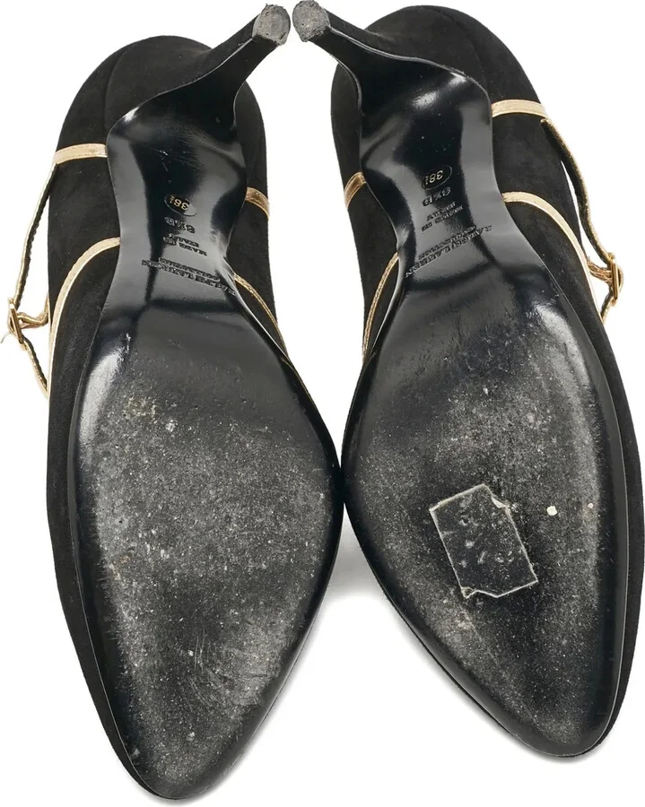 95mm Two-Tone Design Heeled Pumps - Image 4