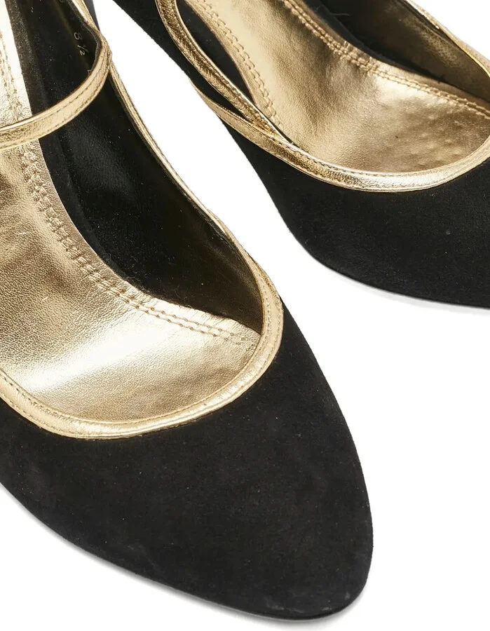 95mm Two-Tone Design Heeled Pumps - Image 5