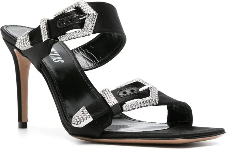 95mm Ursula satin sandals - Image 2