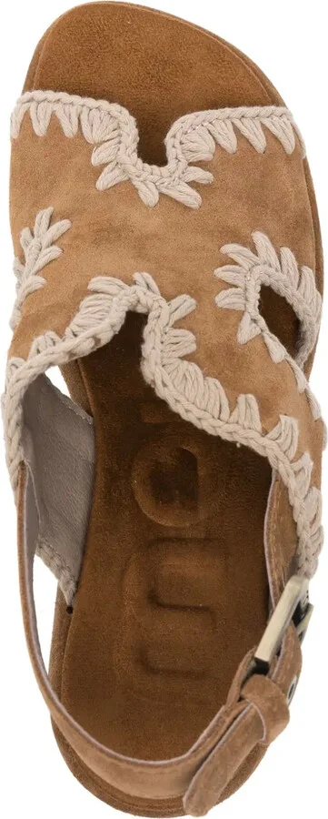 95mm Whipstitch-Detail Sandals - Image 4