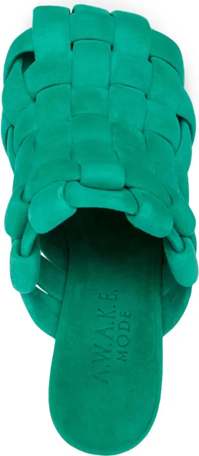 95mm Wilma suede mules - Image 4