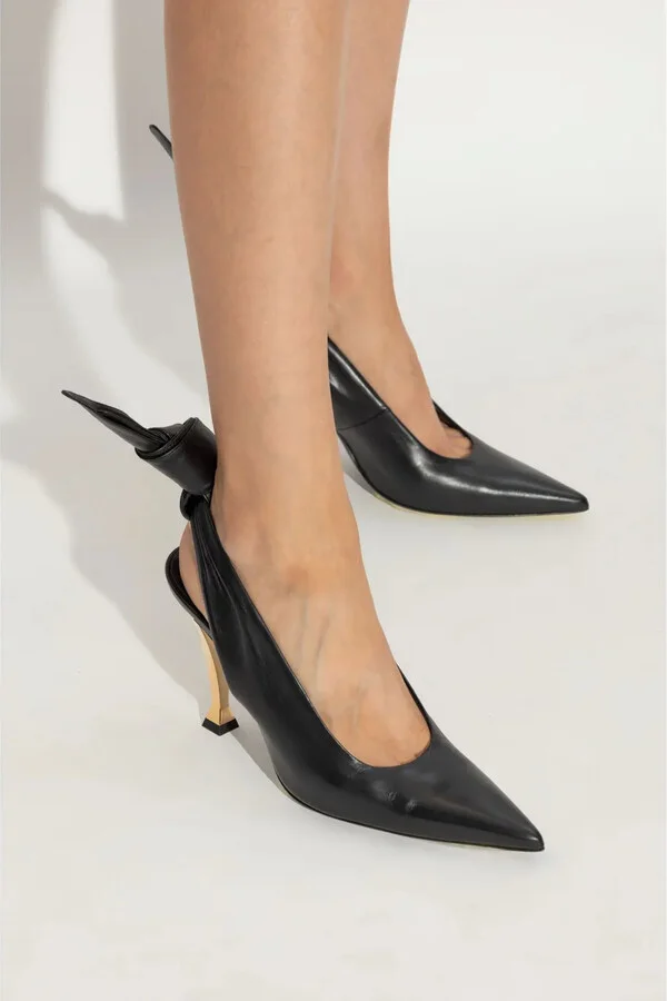 96mm Beauw leather pumps - Image 2