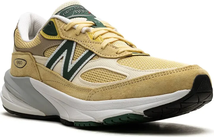 990 "Pale Yellow/Forest Green" sneakers - Image 2