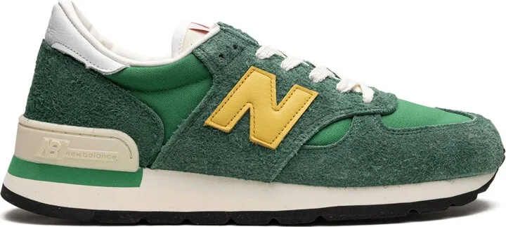990 V1 "Green/Gold" sneakers