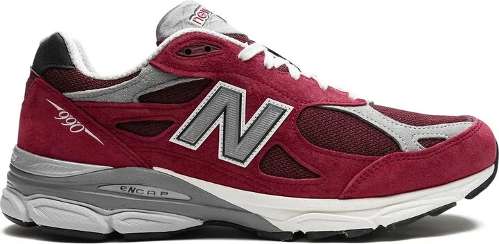 990 V3 Made In USA "Scarlet" sneakers